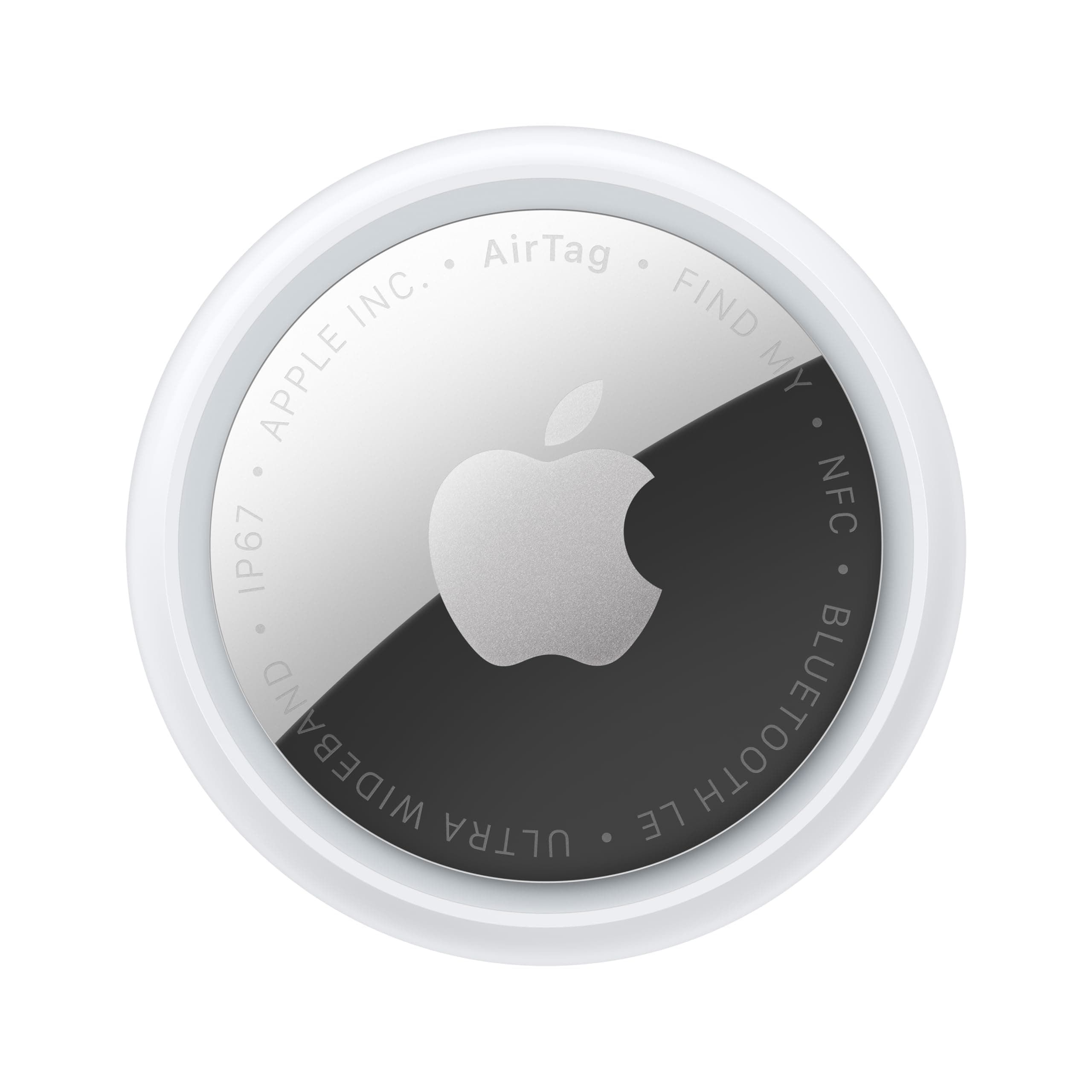 Apple AirTag (2nd Generation): Tracker for Keychain, Wallet, and More; Locator with Sound; Simple One-Tap Setup with iPhone or iPad; Key Finder with up to 1.5X Precision Finding Range