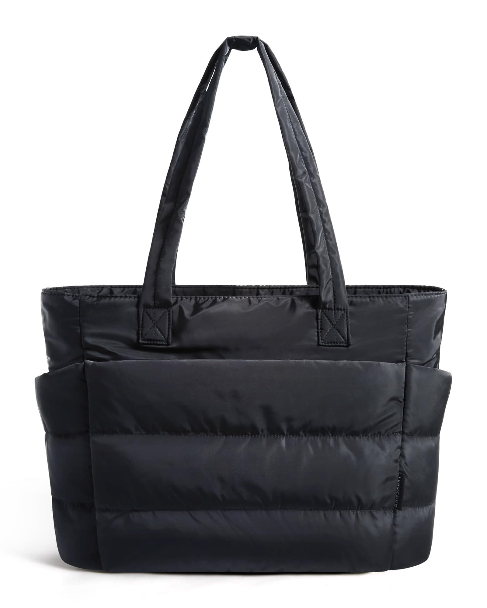 BAGSMART Puffy Tote Bag for Women, Lightweight Work Tote Handbag